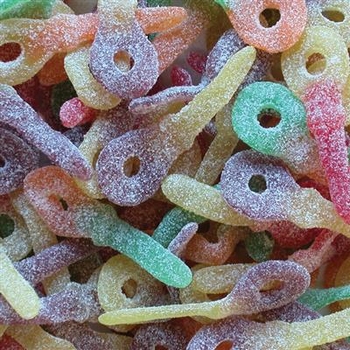 Lutti Grote Zure Sleutels 1kg