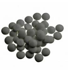 Confetti Grafiet Grijs gelakt / Lentilles