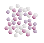 Mini Confetti Roze Assortiment Gelakt / Lentilles