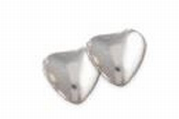 Dwerghartjes Zilver Metal / Coeurs Nains