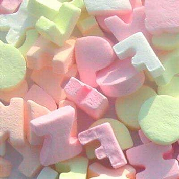 Astra Sweets Suiker Lekkerletters 600 gram