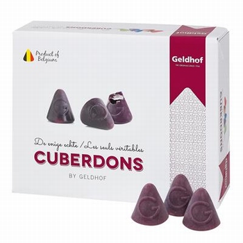 Geldhof Grote Enige Echte Rode Cuberdons Neuzen Framboos 2kg