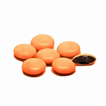 Confetti Smarties Oranje Gelakt 1 kg