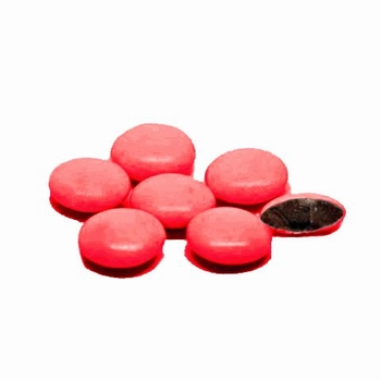 Confetti Smarties Rood Gelakt 1 kg