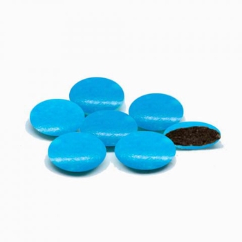 Confetti Smarties Turkoois Gelakt 1 kg