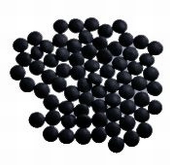 Mini Confetti Smarties Zwart Gelakt 1 kg