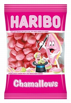 Haribo Chamallows Rubino Aardbeien Spekken 1kg