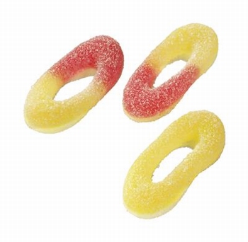 Astra Sweets Zure Perzikringen 1kg