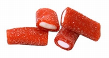 Lollywood Zure Aardbei Staafjes 1kg