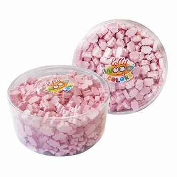 Lollywood Colors Dextrose Wolken Roze Tubo 850gr